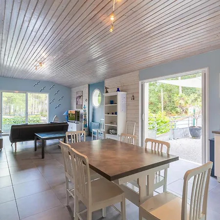 Climatisee A - 14 Pers, 100m Du Lac, Terrasse & Parking, Menage Inclus - Fr-1-319-490 Villa Biscarrosse